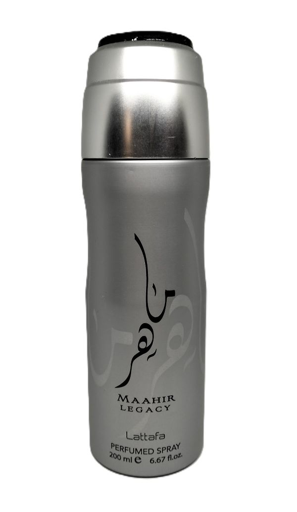 Perfume Spray corporal MAAHIR LEGACY-Lattafa 200ML